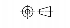 图12 第三角画法的投影识别符号