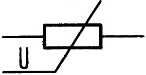 压敏电阻器图形符号