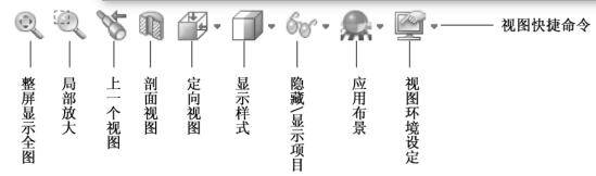 图2-绘图区视图快捷工具栏